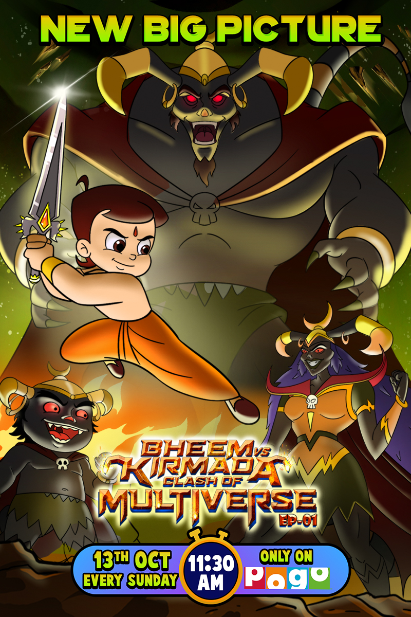 Chhota Bheem vs Kirmada Clash of Multiverse