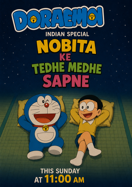 Doraemon Indian Special: Nobita Ke Tedhe Medhe Sapne