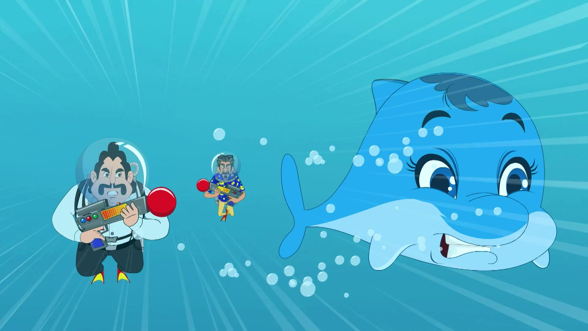 Honey Bunny In Mission Dolphin Rescue