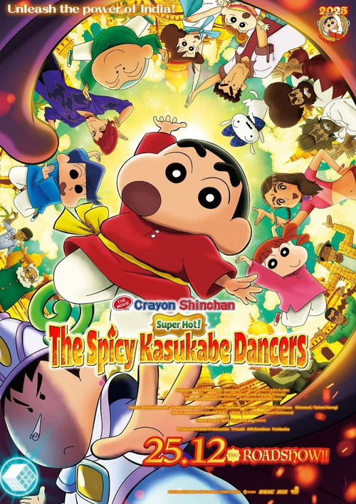 Shin chan: The Spicy Kasukabe Dancers in India